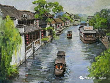 龙门艺术客栈推荐:柳玉《西塘古镇》系列作品欣赏