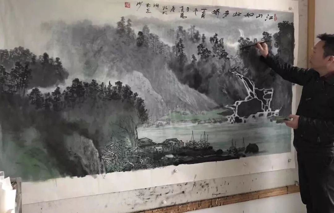 《书画艺术报》推荐:黄鹤庚——国画作品雅赏