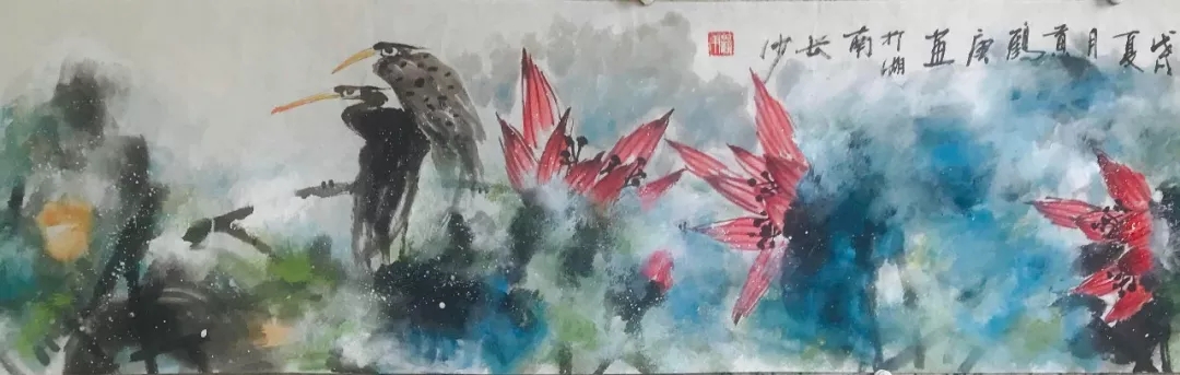 《书画艺术报》推荐:黄鹤庚——国画作品雅赏