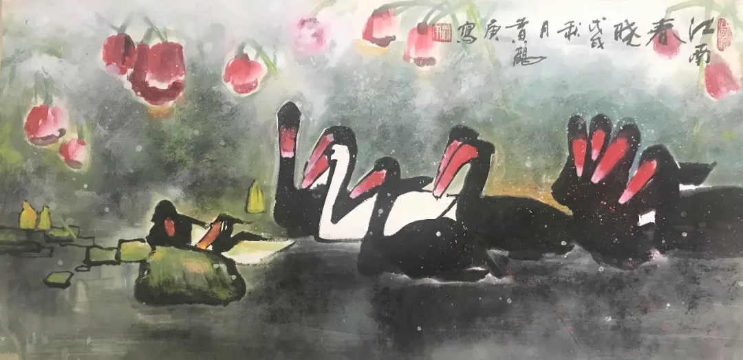 《书画艺术报》推荐:黄鹤庚——国画作品雅赏